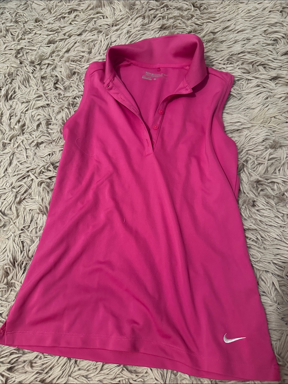 Nike golf sleeveless polo.
